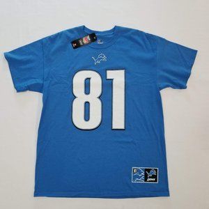 NFL Detroit Lions Calvin Johnson #81 T-Shirt